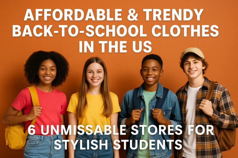 Trendy Back-to-School Clothes in The US