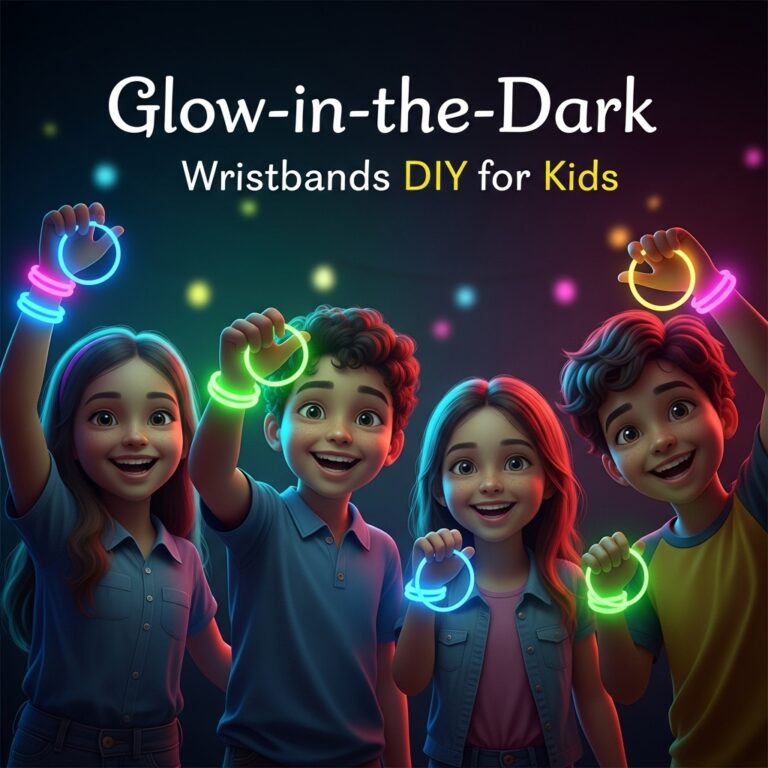 Glow-in-the-Dark Wristbands: Fun DIY for Kids