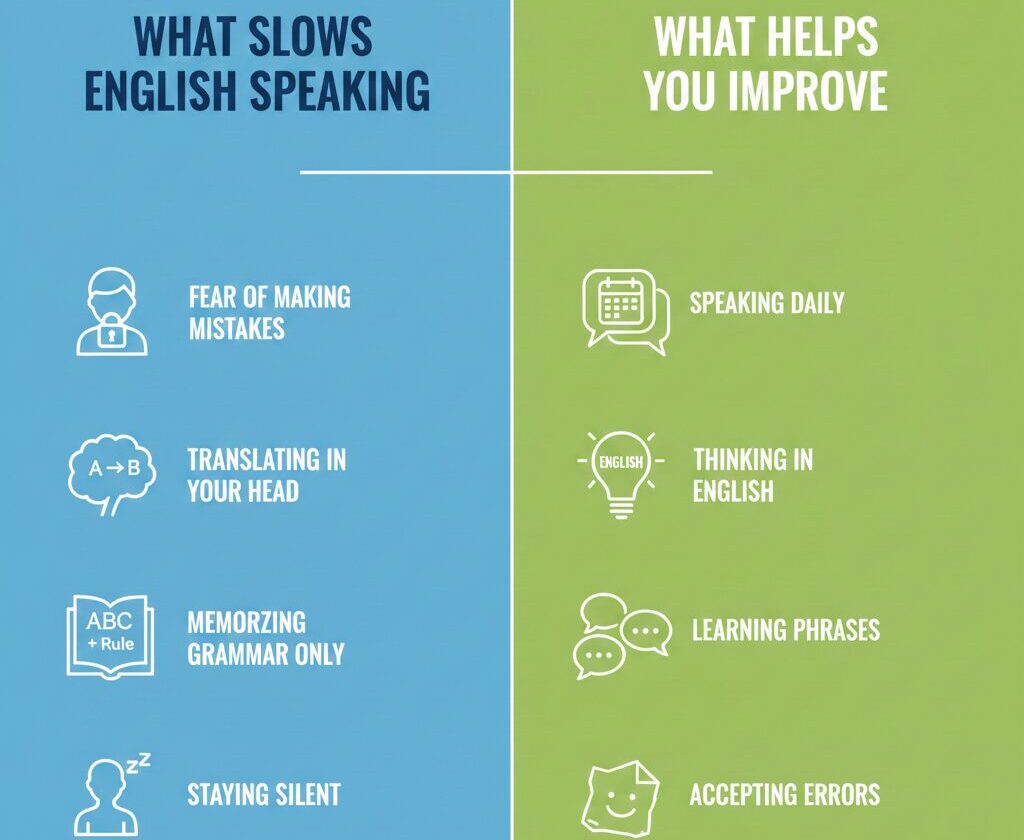 how to speak good English