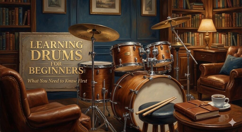 learning drums for beginners